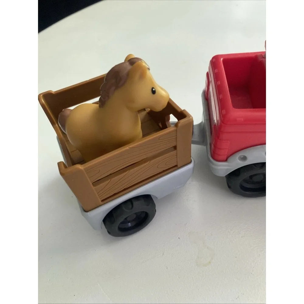 Fisher Price Little People Handy Helper Farm Truck Red